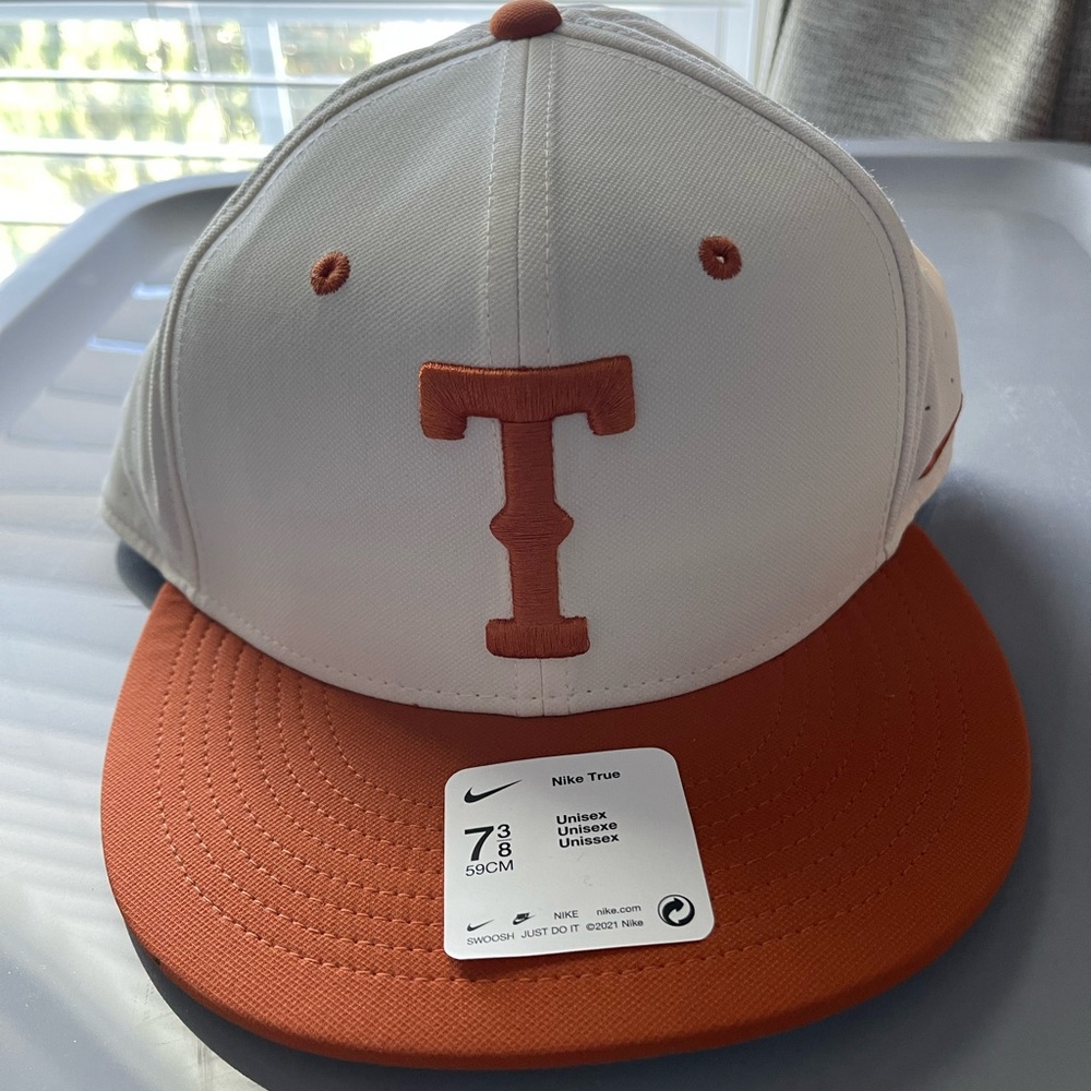 Texas longhorns baseball hat new with tags. Gift was wrong size.